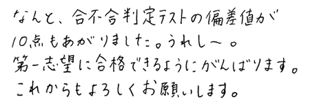 喜びの声 倉地様